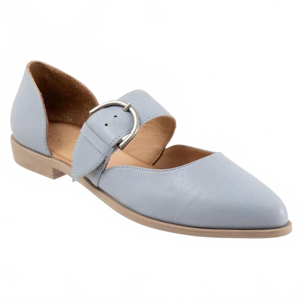 NEW BUENO women's brittany sandal in powder blue
